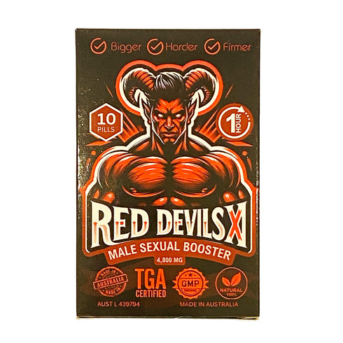 Red Devils X - Male Enhancement 10 Tablets